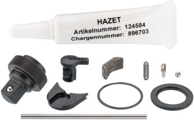 Remkomplekts, Uzgriežņu atslēga ar pārslēdz. sprūdmehānismu HAZET 863HP/11