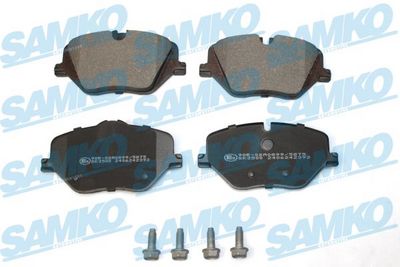 Комплект тормозных колодок, дисковый тормоз SAMKO 5SP2392