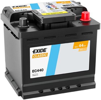 Стартерная аккумуляторная батарея EXIDE EC440