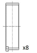 Шатунный подшипник FAI AutoParts BB2055-050