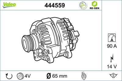 Ģenerators VALEO 444559