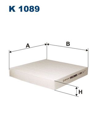 Filtrs, Salona telpas gaiss FILTRON K 1089