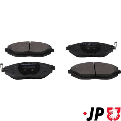 Bremžu uzliku kompl., Disku bremzes JP GROUP 6363603110