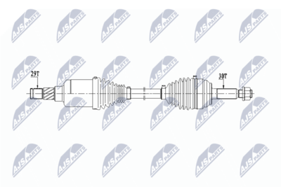 Приводной вал NTY NPW-CH-118