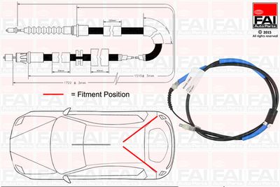 Trose, Stāvbremžu sistēma FAI AutoParts FBC0047