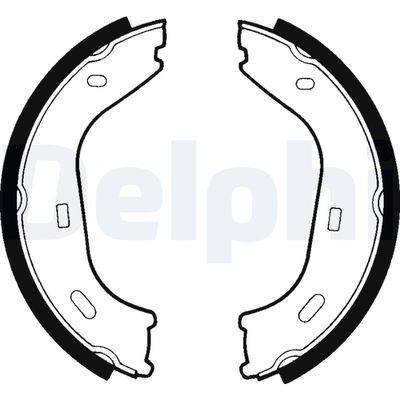 Bremžu loku kompl., Stāvbremze DELPHI LS1372