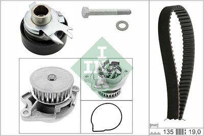 Водяной насос + комплект зубчатого ремня Schaeffler INA 530 0199 30