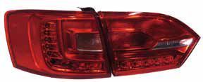 zestaw lamp tylnych VW T/L+B/L.ASSY..ECE.LED TYPE.CR LENS. FIT FOR: VW.JETA..'11 ABAKUS 441-19C4FXLD-AE