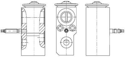 Расширительный клапан, кондиционер MAHLE AVE 82 000P