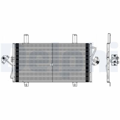 Конденсатор, кондиционер DELPHI TSP0225535