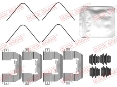 QUICK BRAKE 1090173 Piederumu komplekts, Disku