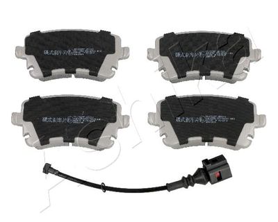 Комплект тормозных колодок, дисковый тормоз ASHIKA 51-00-0922