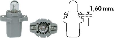Лампа накаливания, освещение щитка приборов MAGNETI MARELLI 003734100000