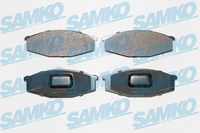 Комплект тормозных колодок, дисковый тормоз SAMKO 5SP575