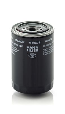 Масляный фильтр MANN-FILTER W 940/38