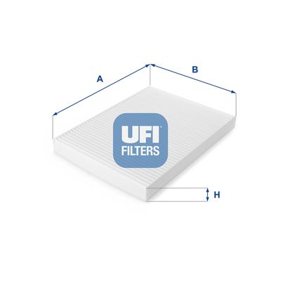 Фильтр, воздух во внутренном пространстве UFI 53.006.00