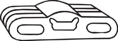 Резиновые полоски, система выпуска BOSAL 255-911