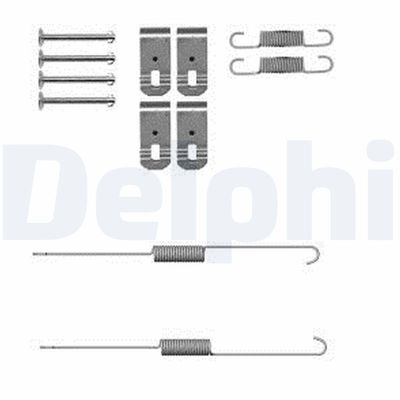 Piederumu komplekts, Bremžu loki DELPHI LY1382
