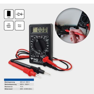KS TOOLS BT122910 Multimetrs