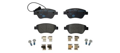 Комплект тормозных колодок, дисковый тормоз HELLA 8DB 355 015-491