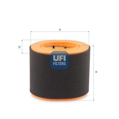 Gaisa filtrs UFI 27.J63.00