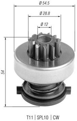 Zobrats, Starteris MAGNETI MARELLI 940113020399