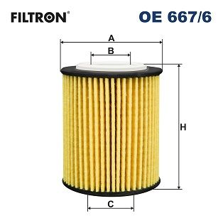 Масляный фильтр FILTRON OE 667/6