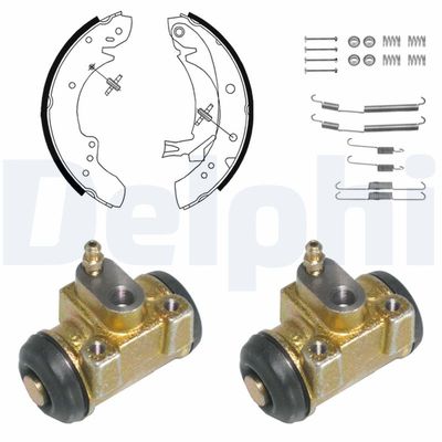 Bremžu loku komplekts DELPHI KP901