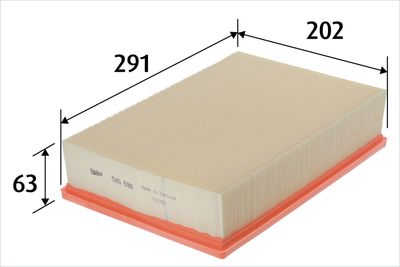 Воздушный фильтр VALEO 585598