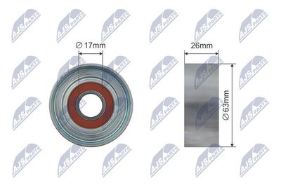 Siksnas spriegotājs, Ķīļsiksna NTY RNK-CH-028