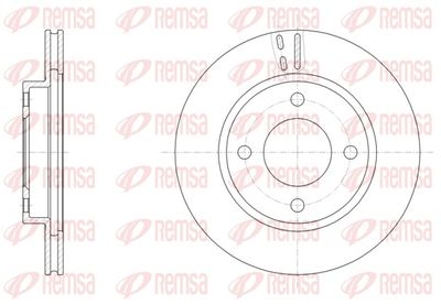 Bremžu diski REMSA 61529.10