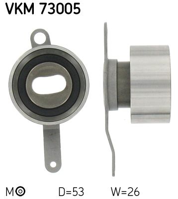 Натяжной ролик, ремень ГРМ SKF VKM 73005