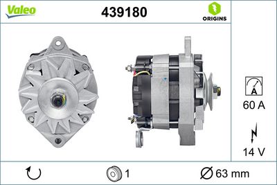 Генератор VALEO 439180