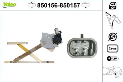 Стеклоподъемник VALEO 850156