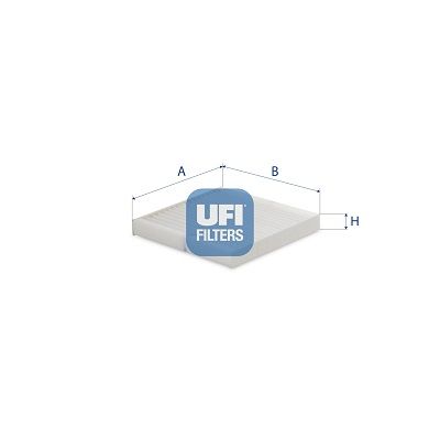Фильтр, воздух во внутренном пространстве UFI 53.532.00