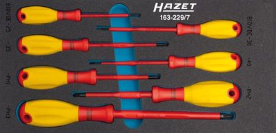 Skrūvgriežu komplekts HAZET 163-229/7
