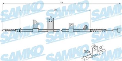 Trose, Stāvbremžu sistēma SAMKO C0488B