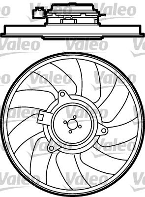 Ventilators, Motora dzesēšanas sistēma VALEO 696080