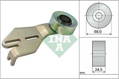 Spriegotājrullītis, Ķīļrievu siksna Schaeffler INA 531 0238 10