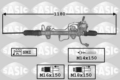 Stūres mehānisms SASIC 7174003