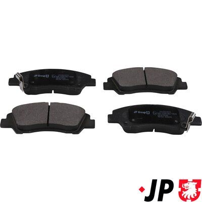 Bremžu uzliku kompl., Disku bremzes JP GROUP 3563604910