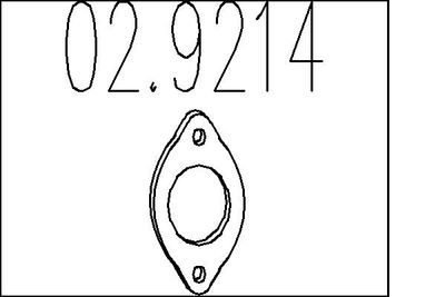 Blīve, Izplūdes caurule MTS 02.9214