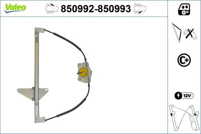 Стеклоподъемник VALEO 850992