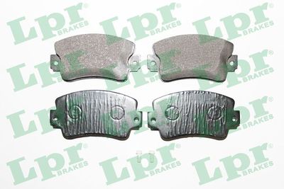 Bremžu uzliku kompl., Disku bremzes LPR 05P731