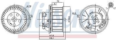 Salona ventilators NISSENS 87643