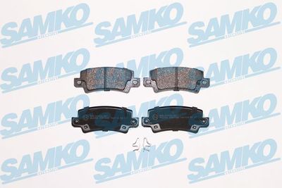 Комплект тормозных колодок, дисковый тормоз SAMKO 5SP1068