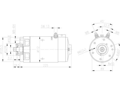 Elektromotors MAHLE MM 3