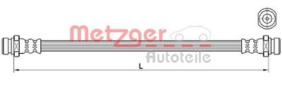Тормозной шланг METZGER 4110640