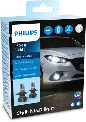Kvēlspuldze, Tālās gaismas lukturis PHILIPS 11342U3022X2