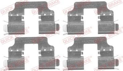 Piederumu komplekts, Disku bremžu uzlikas QUICK BRAKE 109-1750